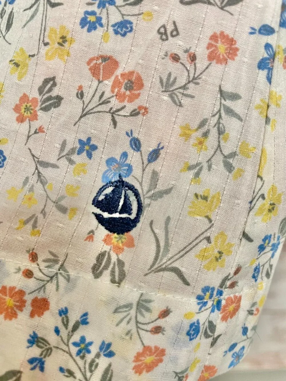 Petite Bateau Cotton Floral Sundress